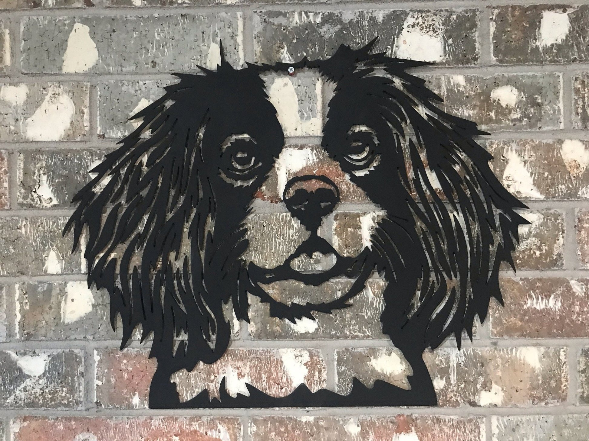 Cavalier King Charles Spaniel Metal Art - Wood & Metal By Dao